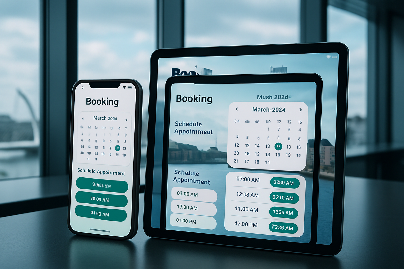 Booking Application Interface